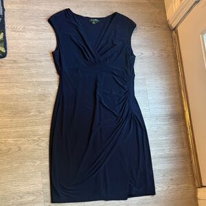 Ralph Lauren Midnight Blue Midi Dress